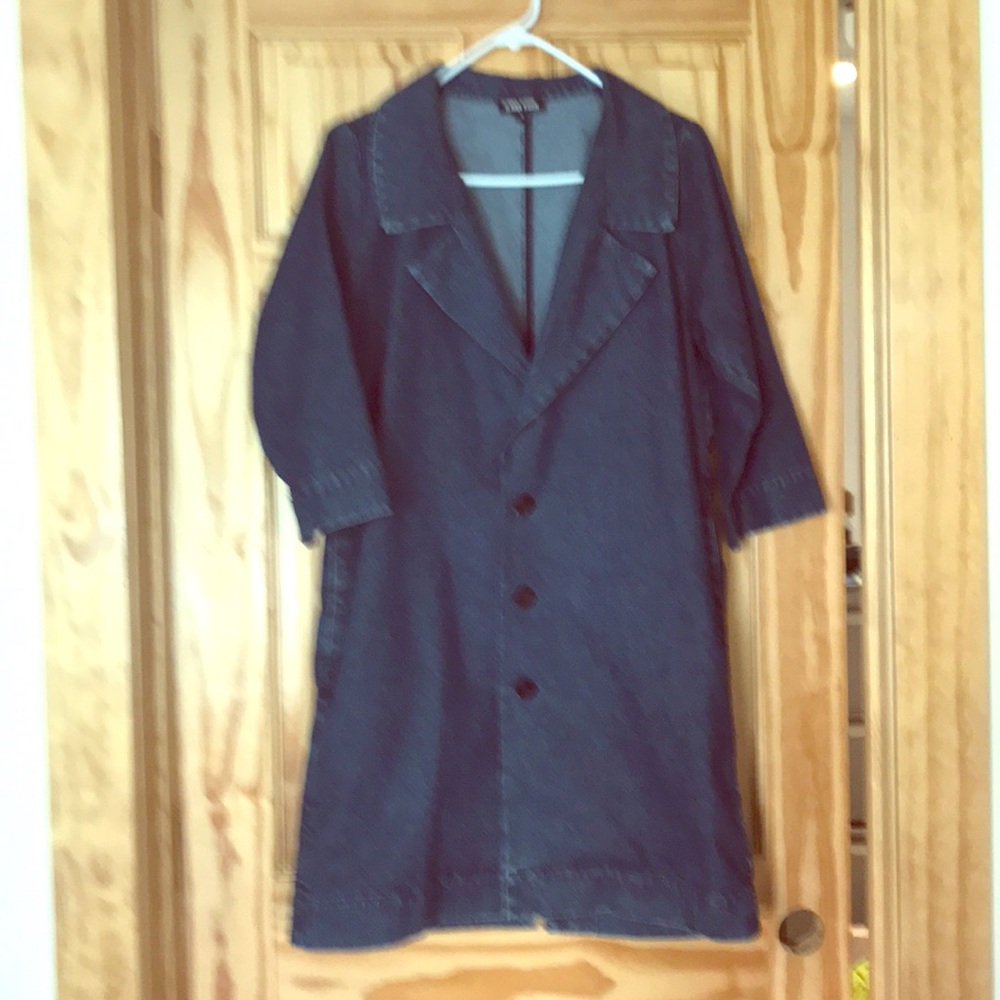Ilana Kohn Charlie Trench - denim